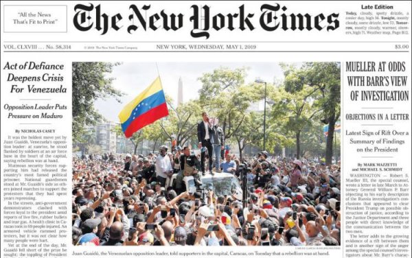 Yabancı basında günün manşetleri