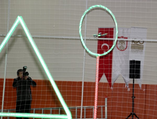 a Sivas'ta İHA yarışması