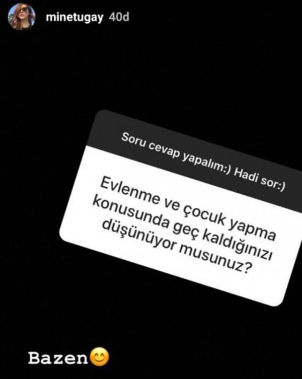 Mine Tugay’dan çocuk itirafı