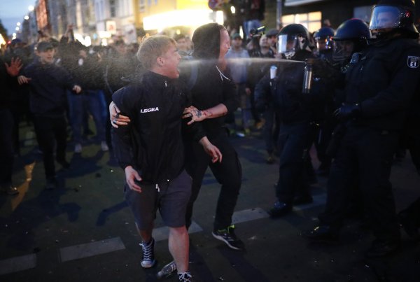 Almanya’da 1 Mayıs sert geçti