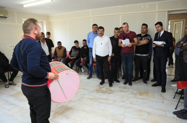 i Ramazan davulcuları eğitim aldı