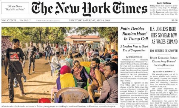 Dünya manşetlerinde hafta sonu