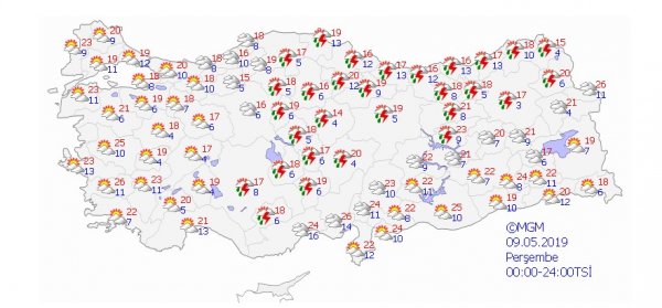 Ramazan'ın ilk haftasında hava durumu