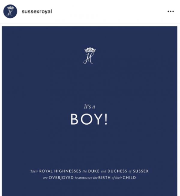 Prens Harry ve Markle'ın ilk bebekleri doğdu