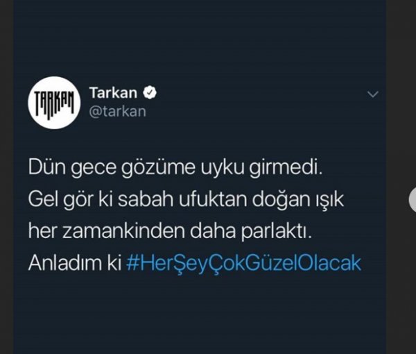 Tarkan'dan Ekrem İmamoğlu'na destek