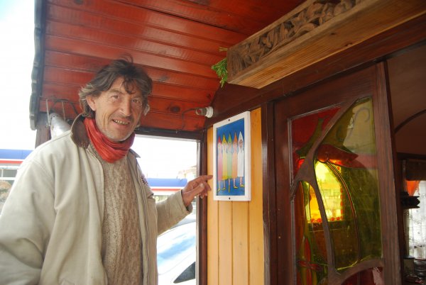 Fransız turist traktörüyle dünya turuna çıktı