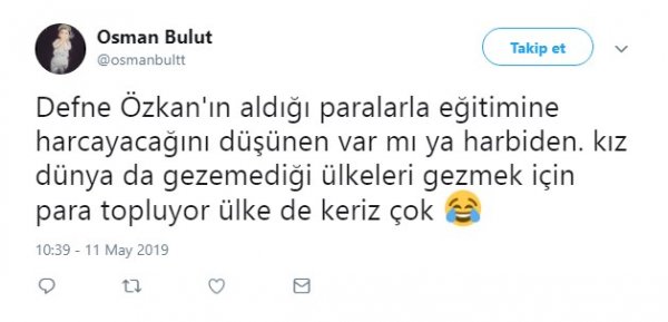 Defne Özkan dolandırıcı çıktı iddiası