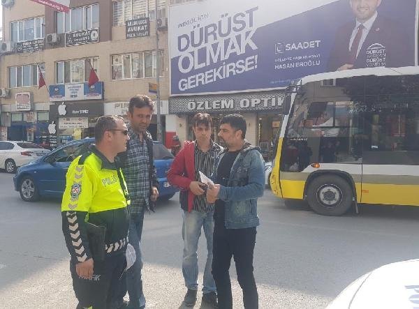 Polis dolandırıcılığı son anda engelledi