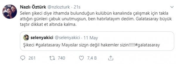 Galatasaray ve Beşiktaşlı spikerler birbirlerine girdi