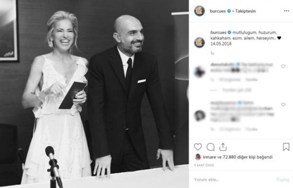 Burcu Esmersoy: Kocam benim her şeyim