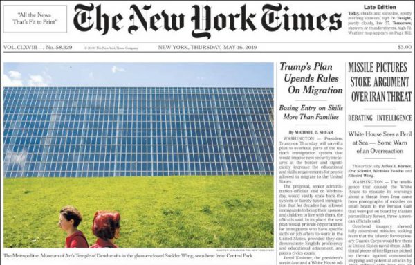 Yabancı basında günün manşetleri