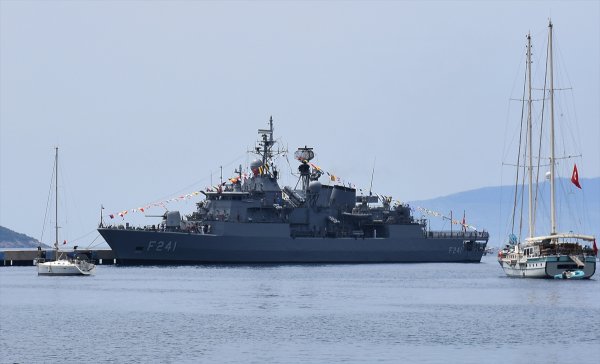 TCG Turgutreis'e duygu dolu ziyaret