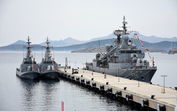 TCG Turgutreis'e duygu dolu ziyaret