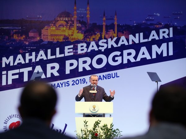 a Erdoğan, AK Parti Mahalle Başkanlarıyla buluştu