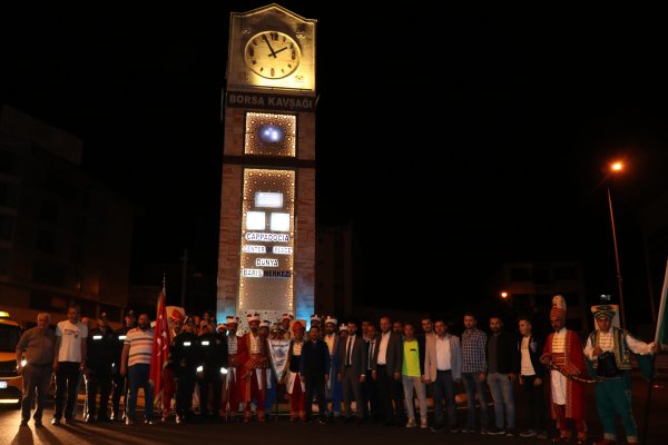 Nevşehir'de halk sahura mehter takımı ile kalktı