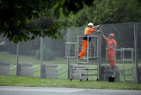 r İngiltere'de Trump hazırlığı