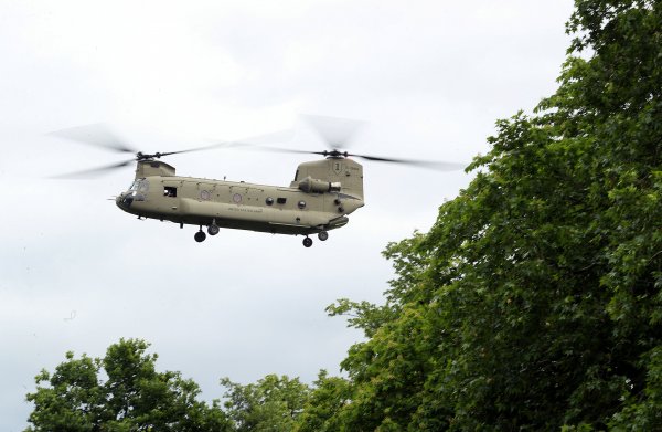 r İngiltere'de Trump hazırlığı