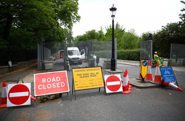 r İngiltere'de Trump hazırlığı