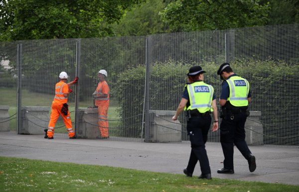 r İngiltere'de Trump hazırlığı