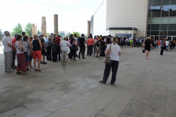 Zeugma Müzesi'ne yoğun ilgi
