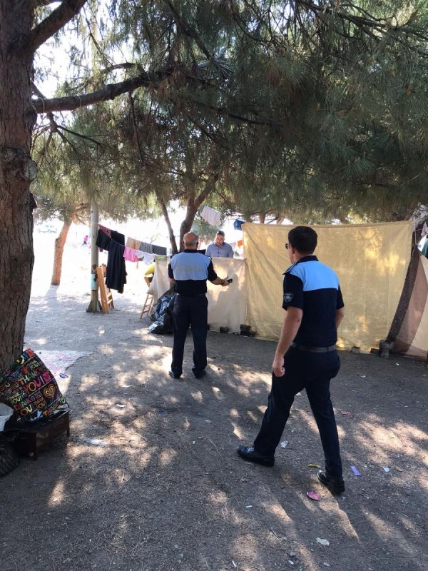 Mudanya Belediyesi Suriyelileri sahilden uzaklaştırdı