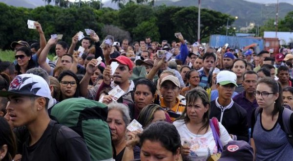 Venezuela'dan göç akını