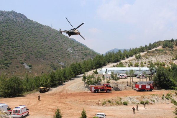 Geleneksel Şehit Teğmen Caner Gönyeli tatbikatı yapıldı