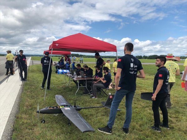 a ABD'deki İHA yarışmasında Türk öğrencilerin başarısı