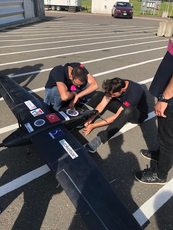 a ABD'deki İHA yarışmasında Türk öğrencilerin başarısı