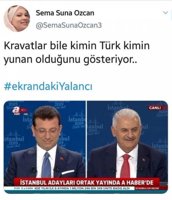 Sema Suna Özcan'ın canlı yayın paylaşımı