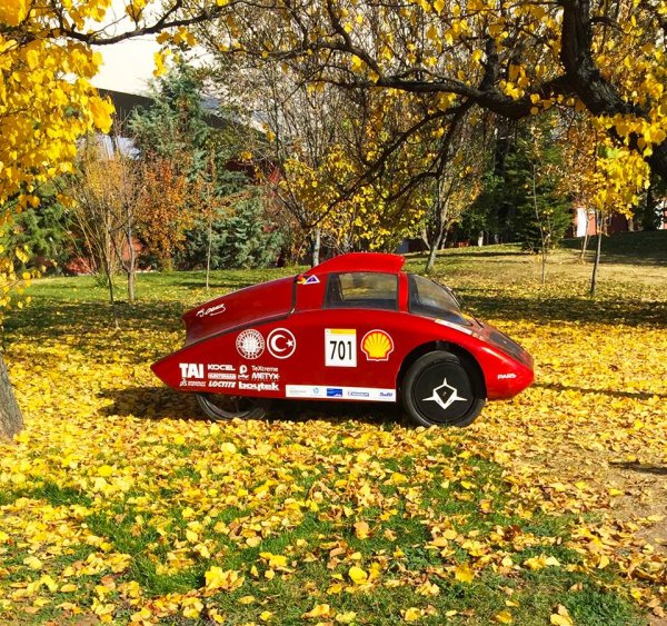 Teknoloji fuarının ilgisini çeken tek araç