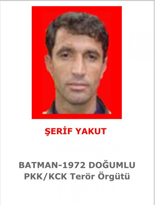 Kırmızı listedeki terörist etkisiz hale getirildi