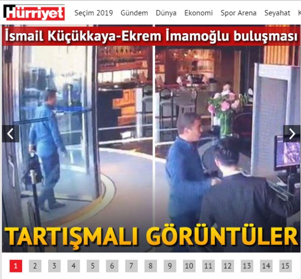 Demirören Medya'nın tamamında aynı manşet