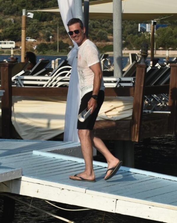 Murat Başoğlu'nun keyfi yerinde