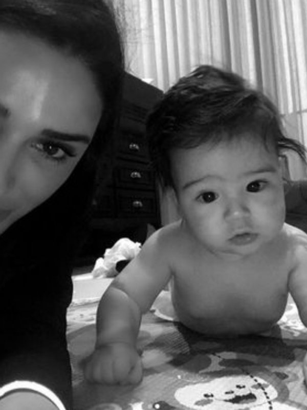 Hamza Arda Turan'ın annesine benzerliği dikkat çekti