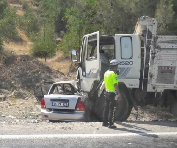 Kahramanmaraş'ta polis memuru kazada hayatını kaybetti