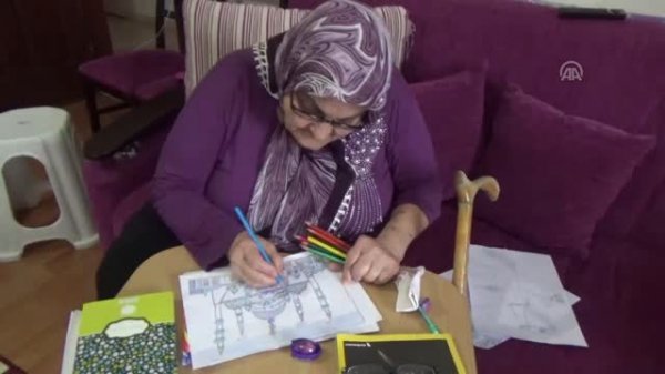 70'inden sonra resim hayalini gerçekleştirdi