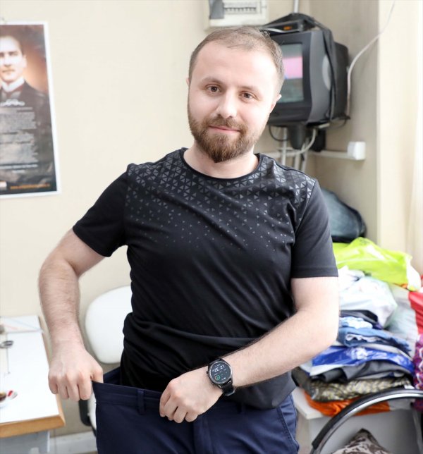 'Tanker' lafına alındı, 4 ayda 33 kilo verdi