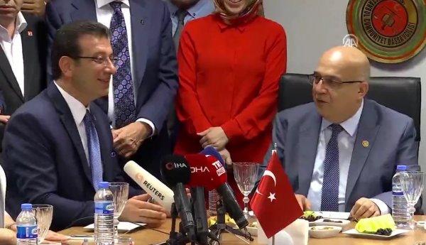 İBB'de devir teslim günü