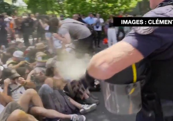 Fransa'da iklim protestosu