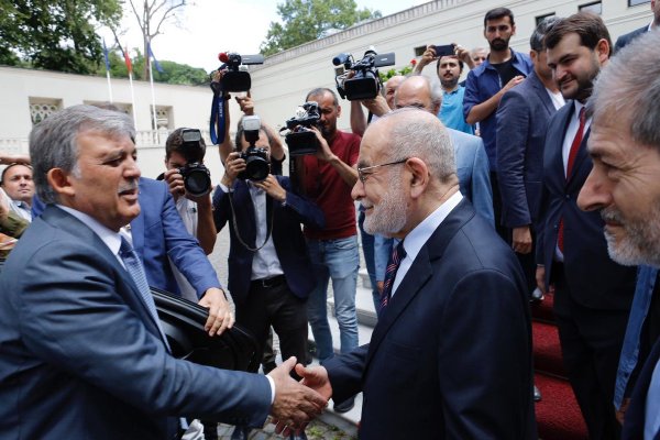 Abdullah Gül, Saadet Partisi'nin etkinliğinde