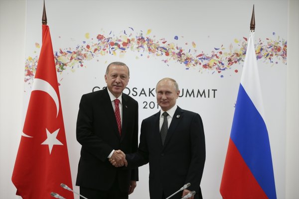 a Cumhurbaşkanı Erdoğan ile Putin, G20 zirvesinde buluştu