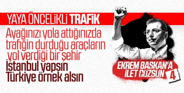Ekrem Başkan'a ilet çözsün