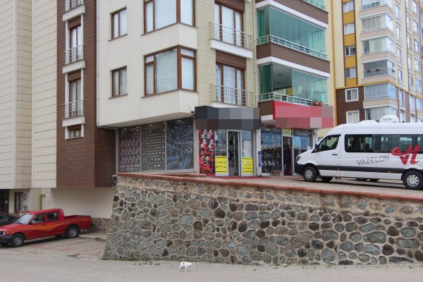 Trabzon'da görünmez kaza