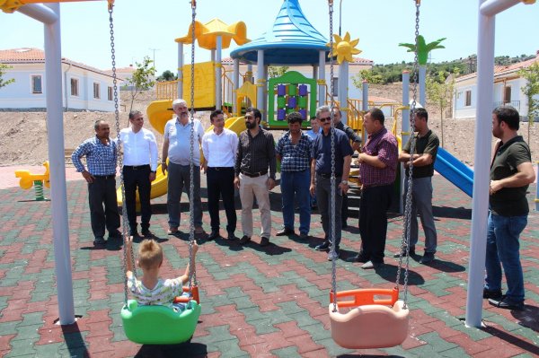 Çanakkale'de 40 afet konutunun kuraları çekildi
