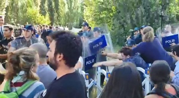 ODTÜ'de ağaç kesimi durduruldu