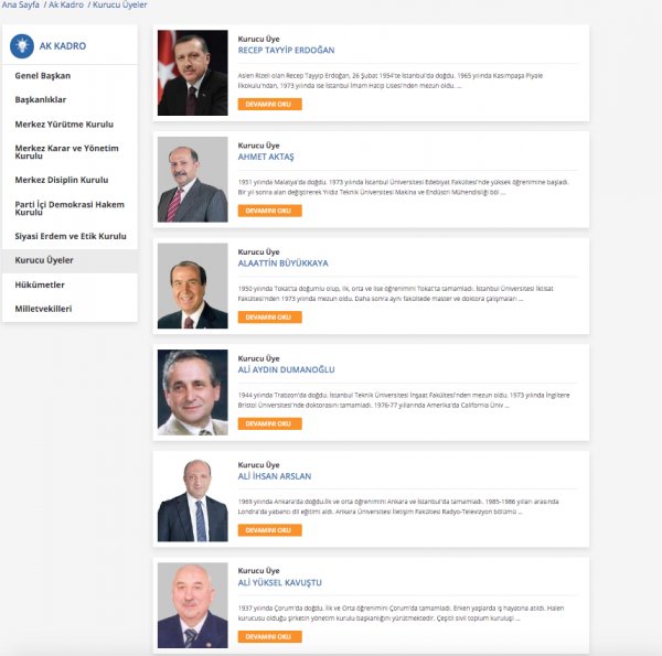 AK Parti, Ali Babacan'ı kurucu üyeler listesinden çıkardı