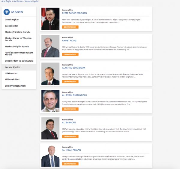 AK Parti, Ali Babacan'ı kurucu üyeler listesinden çıkardı