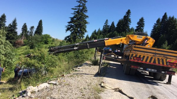 i Sinop'ta cenaze yolunda kaza: 1 ölü