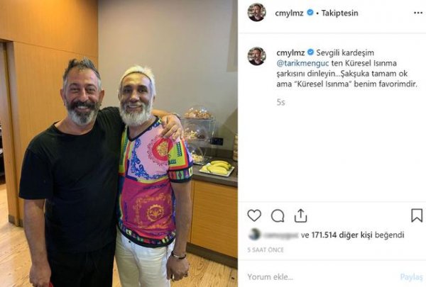 Cem Yılmaz: Tarık Mengüç dinliyorum